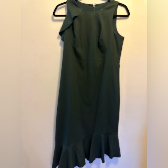 NWOT Green Banana Republic Midi Dress - Picture 3 of 7